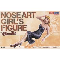 Nose Art Girls Figure Blondie