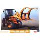 Hitachi Wheel Loader ZW100-6 Log Grapple Working Machine