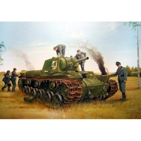 Soviet KV-8 Heavy Tank 