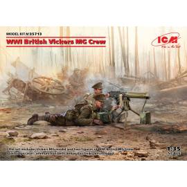 WWI British Vickers MG Crew