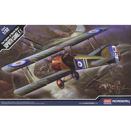 Maquette avion The Fighter of World War I Sopwith CAMEL F.1|Academy|12109|1:32