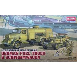 German Fuel Truck & SCHWIMMWAGEN