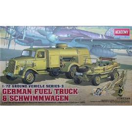 German Fuel Truck & SCHWIMMWAGEN