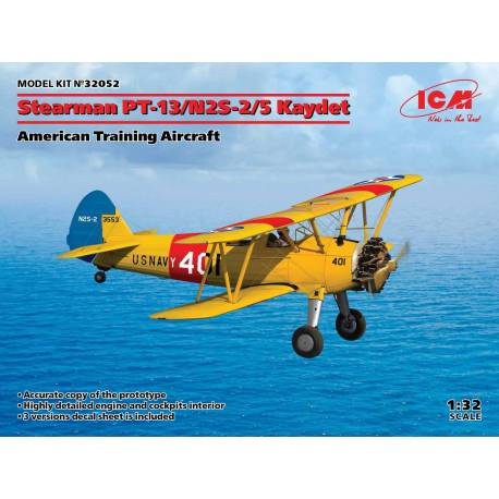 Stearman PT-13/N2S-2/5 Kaydet American Training Aircraft