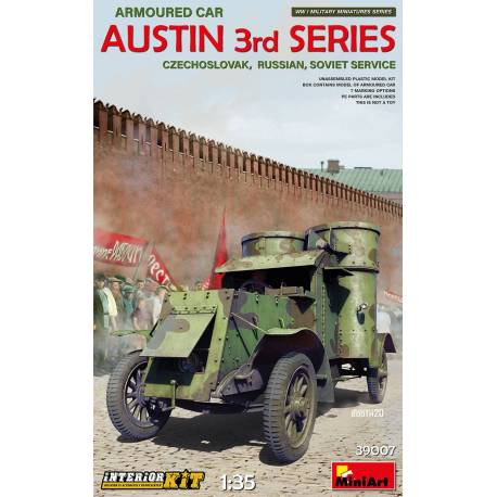 AUSTIN ARMOURED CAR 3rd SERIES: CZECHOSLOVAK, RUSSIAN, SOVIET SERVICE. INTERIOR KIT