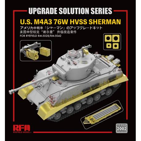 U.S M4A3 76W HVSS SHERMAN UPGRADE SOLUTION SERIES