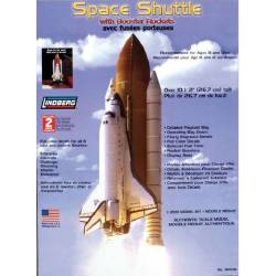 Space Shuttle with Booster Rockets