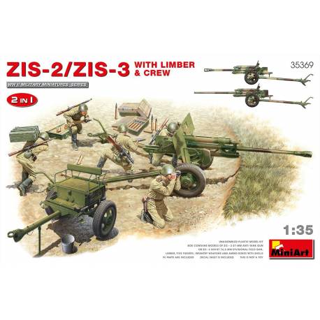ZIS-2/ZIS-3 With LIMBER & CREW. 2 IN 1