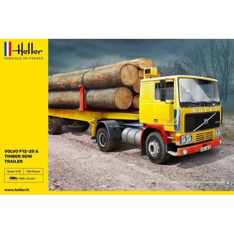 Volvo F12-20 & Timber Semi Trailer