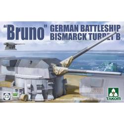 BRUNO" GERMAN BATTLESHIP BISMARCK TURRET B