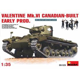 VALENTINE Mk. VI CANADIAN - BUILT EARLY PROD. 