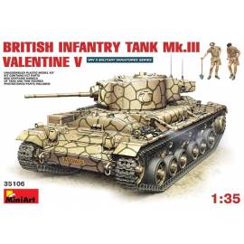 BRITISH INFANTRY TANK Mk.III VALENTINE V  w/CREW 