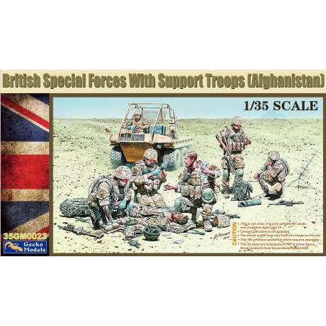 British Special Forces W/Support Troops