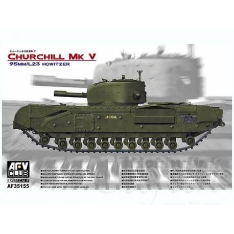 Maquette char Churchill Mk.V 95mm/L23 Howitzer|AFV CLUB|35155|1:35 