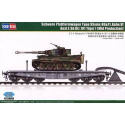 Schwere Plattformwagen Type SSyms 80 & Pz.Kpfw.VI Ausf.E Tiger I (Mid production)