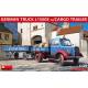 GERMAN TRUCK L1500S w/CARGO TRAILER