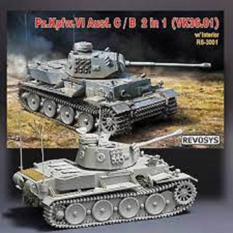 Pz.Kpfw.VI Ausf C/B (VK36.01) REVOSYS HOBBY 35001 1/35ème Maquette Char ...