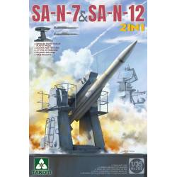 SA-N-7 'Gadlfy' et le SA-N-12 'Grizzly'