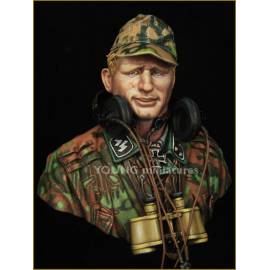 German WAFFEN SS Panzer Officer WWII