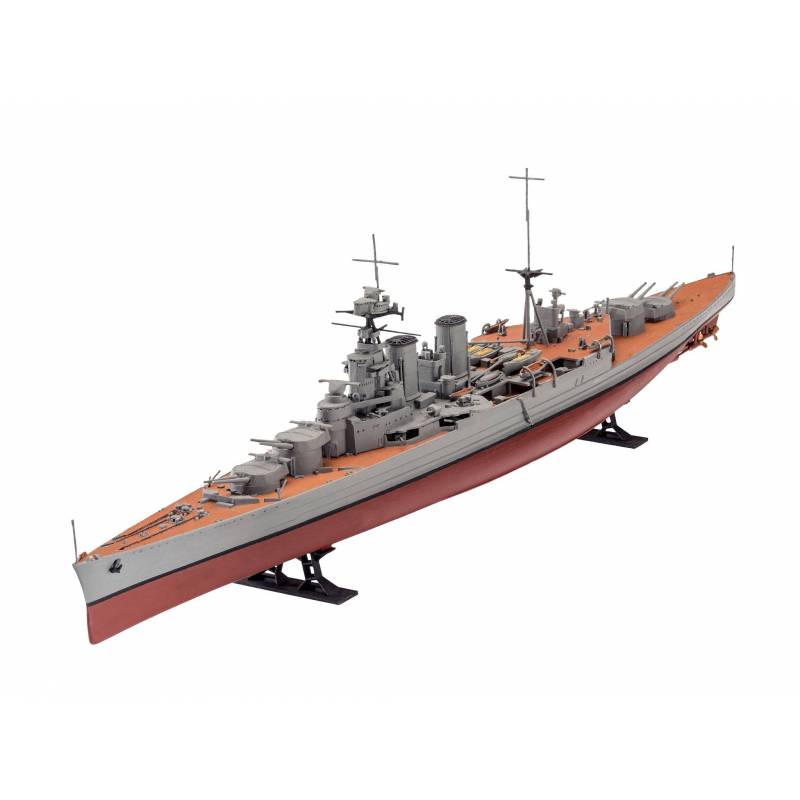 HMS HOOD Vs. BISMARCK- 80th Anniversary REVELL 05174 1/700ème Maquette ...