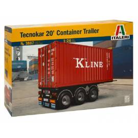 TECNOKAR 20' CONTAINER TRAILER