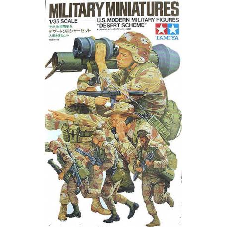 U.S. Modern Military Figures "Desert Scheme" 