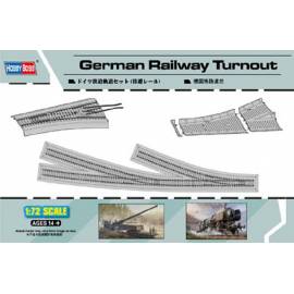 German Railway Turnout