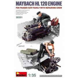 MAYBACH HL 120 ENGINE FOR PANZER III/IV FAMILY WITH REPAIR CREW