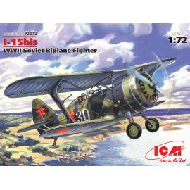 I-15 bis  WWII Soviet Biplane Fighter