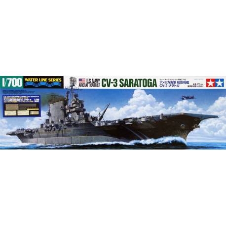 U.S. Navy Aircraft Carrier CV-3 Saratoga w/Pontos Model Detail Up Parts