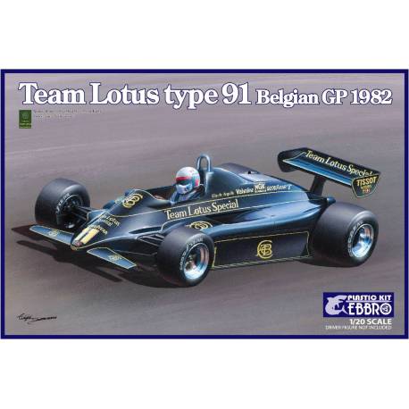 Team Lotus Type 91 Belgian GP 1982