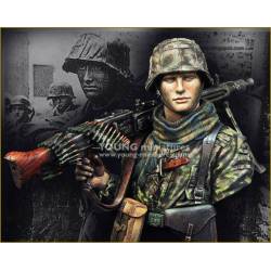 Waffen SS Young Machine Gunner 1944