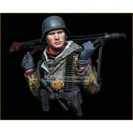 German Machine Gunner Eastern Front WWII