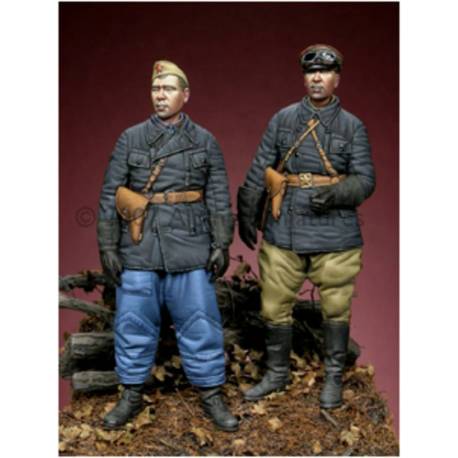 WW2 Russian Tank Crew Set