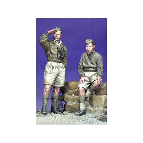 British Armoured Crew Set and Puppy