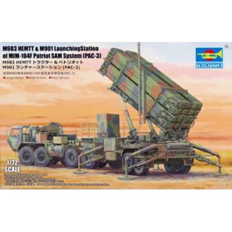 M983 HEMTT & M901 Launching Station w/ MIM-104F Patriot SAM System (PAC 3)