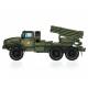 Russian BM-21 Grad Multiple Rocket Launcher