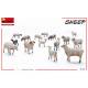 Maquette figurine MOUTONS|SHEEP|Miniart|38042|1:35