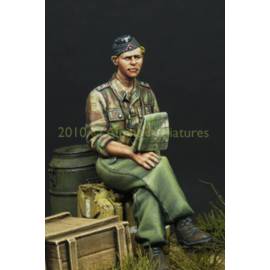 German Panzer Officer in Summer