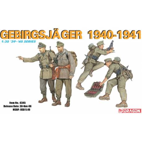 Gebirgsjäger 1940-1941 