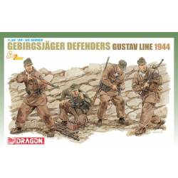Gebirgsjäger Defense Gustav Line 1944 