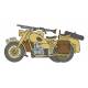 German Motorcycle & Sidecar