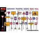 SIGNAUX DE SIGNALISATION ALLEMAND DES ANNÉES 30-40