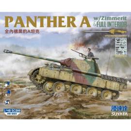 PANTHER A W/ZIMMERIT +16T STRABOKRAN W/MAINTENANCE DIORAMA