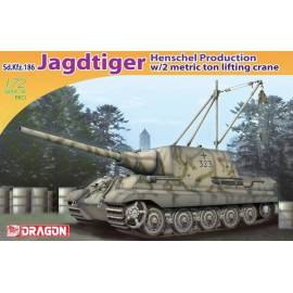 Sd.Kfz.186 Jagdtiger Henschel Production w/2 Metric Ton Lifting Crane 