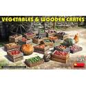 LÉGUMES & CAISSES EN BOIS - VEGETABLES & WOODEN CRATES