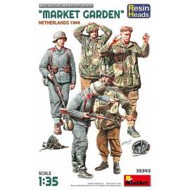 “MARKET GARDEN” NETHERLANDS 1944. RESIN HEADS