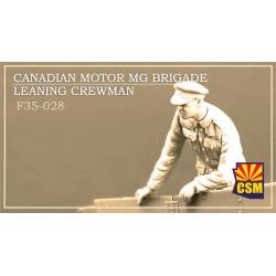 Canadian Motor MG Brigade Leaning Crewman