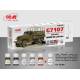 Acrylic Paint Set for G7107 and other WW2 US vehicles