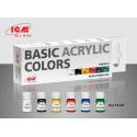 Basic Acrylic Colors paint set